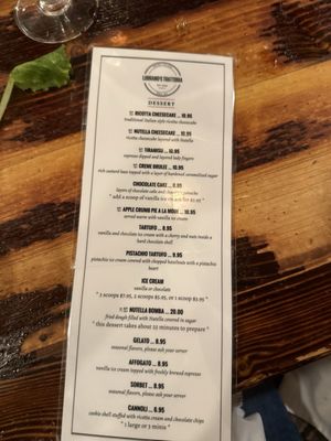 Menu photo 2 Lubrano's Trattoria Manasquan, NJ