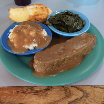 Eat 33 - Meatloaf , collards and mashed potatoes. - Breakfast & Brunch Near Me - Richmond, Virginia
