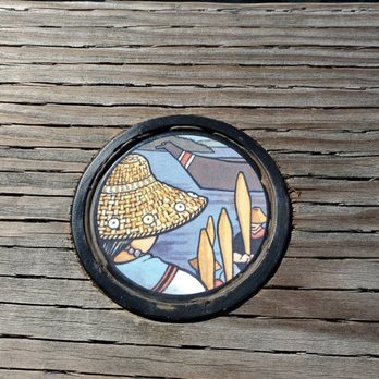 Old Town Dock - Another emblem as you stroll on and around the dock area. That art is wonderful on these! - Parks Near Me - Tacoma, Washington Old Town Dock - Another emblem as you stroll on and around the dock area. That art is wonderful on these! - Parks Near Me - Tacoma, Washington