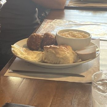 SugarJam The Southern Kitchen - Biscuit, grits and Salmon Croquettes (3) - Breakfast & Brunch Near Me - Scottsdale, Arizona SugarJam The Southern Kitchen - Biscuit, grits and Salmon Croquettes (3) - Breakfast & Brunch Near Me - Scottsdale, Arizona