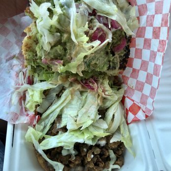 Cena Vegan - Al pastor Big Vegan Torta - Mexican Near Me - Los Angeles, California
