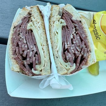 Judah's Delicatessen - Reuben with pastrami - Delis Near Me - Portland, Oregon