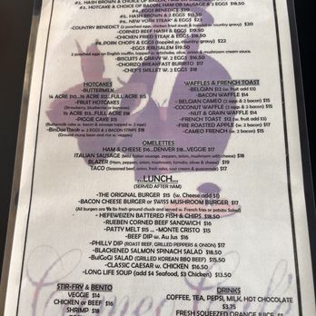 Cameo Cafe - Menu - Breakfast & Brunch Near Me - Vancouver, Washington