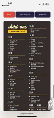 Menu photo 7 Boiling Point San Jose, CA Menu photo 7 Boiling Point San Jose, CA