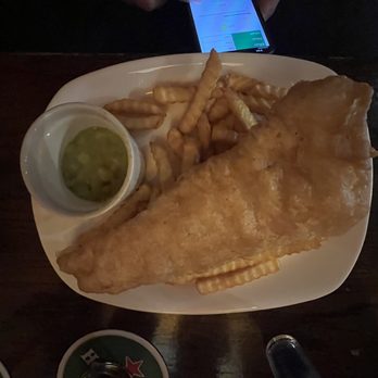 Doyles - Fish and chips. With peas. If you want plain and no taste. This is it. - Pubs Near Me - Dublin, D Doyles - Fish and chips. With peas. If you want plain and no taste. This is it. - Pubs Near Me - Dublin, D