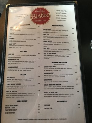 Menu photo 1 The Loft Ocean Shores, WA