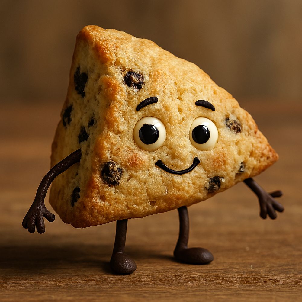 The Plated Scone Logo