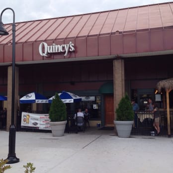 Quincy's Bar and Grille - The entrance. You have to walk through the smokers. - American Near Me - Gaithersburg, Maryland Quincy's Bar and Grille - The entrance. You have to walk through the smokers. - American Near Me - Gaithersburg, Maryland