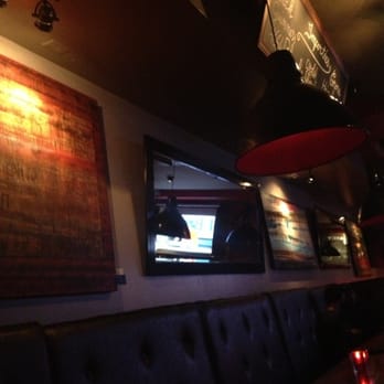 Le Jockey - a television in a restaurant - Beer Bar Near Me - Montreal, Quebec