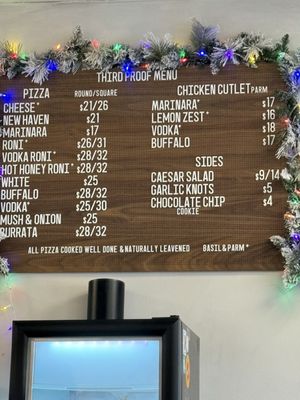 Menu photo 2 Third Proof Pizzeria Pine Brook, NJ