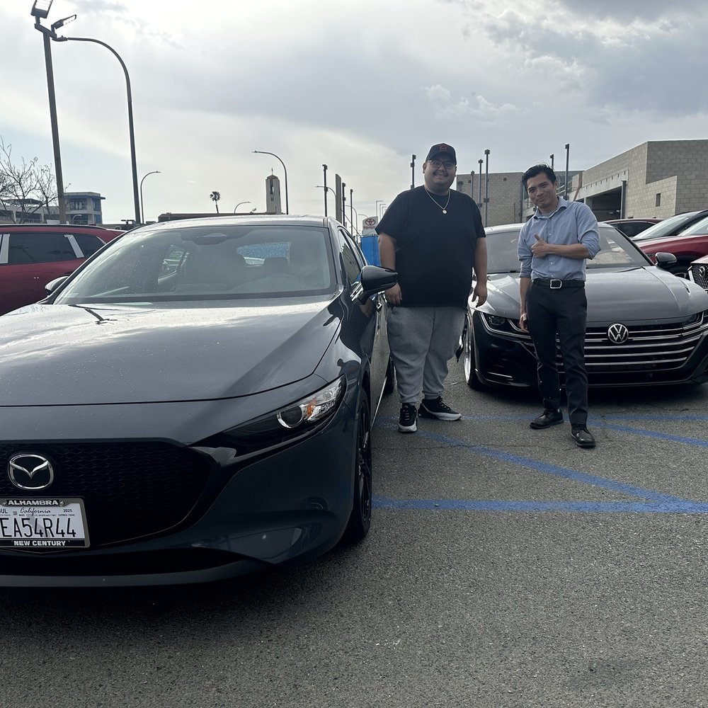 New Century Mazda - My new vehicle with my salesman Thomas - Auto Repair Near Me - Alhambra, California New Century Mazda - My new vehicle with my salesman Thomas - Auto Repair Near Me - Alhambra, California
