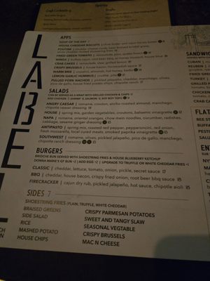Menu photo 1 Label Pittsford, NY