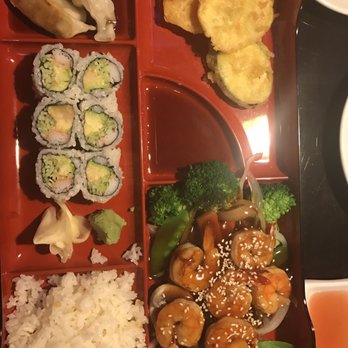 Asian Kitchen & Sushi Bar - Shrimp Terataki Bento box with California roll - Asian Fusion Near Me - Carmel, Indiana Asian Kitchen & Sushi Bar - Shrimp Terataki Bento box with California roll - Asian Fusion Near Me - Carmel, Indiana