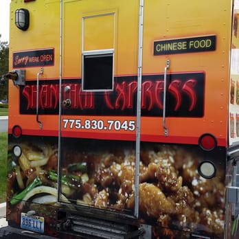 Shanghai-Express Truck - back of the truck - Food Trucks Near Me Shanghai-Express Truck - back of the truck - Food Trucks Near Me