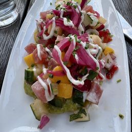 Tuna Tostada