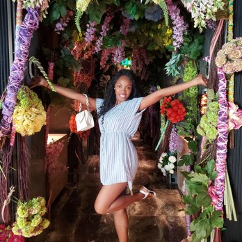 Catbird - Flower entryway. Must see in person - Tapas/Small Plates Near Me - Dallas, Texas