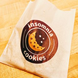 Insomnia Cookies - a bag of (1) cookie