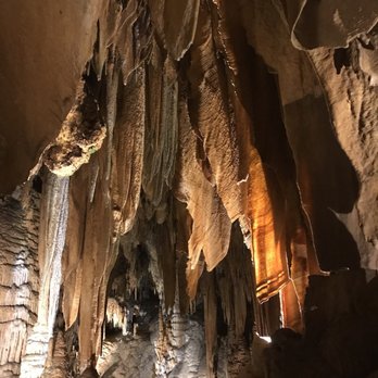 Luray Caverns - The bath towel, only 1/8" thick. All created by Mother Nature! - Museums Near Me - Luray, Virginia Luray Caverns - The bath towel, only 1/8" thick. All created by Mother Nature! - Museums Near Me - Luray, Virginia