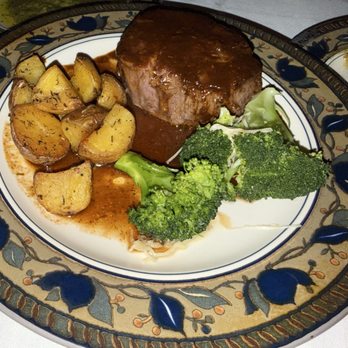 Marciano - Beef tenderloin with roasted potatoes and broccoli - Mediterranean Near Me - Memphis, Tennessee Marciano - Beef tenderloin with roasted potatoes and broccoli - Mediterranean Near Me - Memphis, Tennessee