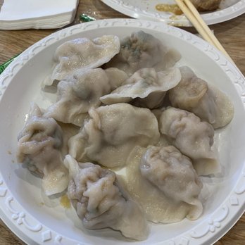 King Dumplings - Boiled pork and chive - Chinese Near Me - New York, New York King Dumplings - Boiled pork and chive - Chinese Near Me - New York, New York