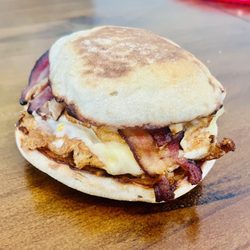Gladys' Kitchen at The Hub - Breakfast Sammy