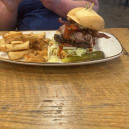 Papa pig burger