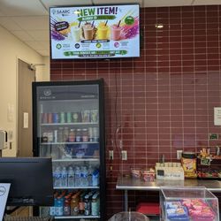 It's got a little Cafe where you can purchase drinks and what not.