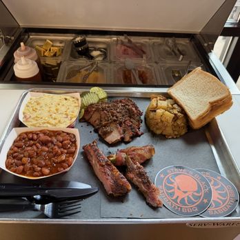 Steves Black Sabbath BBQ - C'mon! Look at this feast! It didn't need sauce but even his homemade sauces were TDF - Barbeque Near Me - Ogden, Utah Steves Black Sabbath BBQ - C'mon! Look at this feast! It didn't need sauce but even his homemade sauces were TDF - Barbeque Near Me - Ogden, Utah
