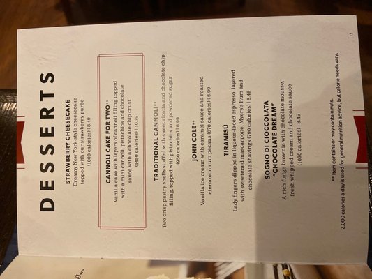 Menu photo 1 Carrabba's Italian Grill Southgate, MI