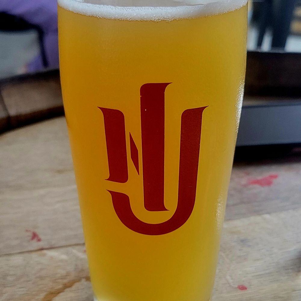 New Jersey Beer Co - Mango On My Mind American IPA Beer 16floz Draft $7.00 (07/14/23). @NJBeerCo #NorthBergen #CraftBeer #Beer #DrinkPorn - Breweries Near Me - North Bergen, New Jersey