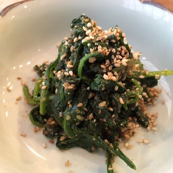 Yagoto Sushi Dining - Spinach gomae - Sushi Bars Near Me - Vancouver, British Columbia Yagoto Sushi Dining - Spinach gomae - Sushi Bars Near Me - Vancouver, British Columbia