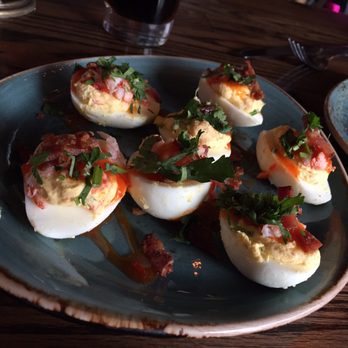 The Burger Local - Must try the deviled eggs for an appetizer. - Burgers Near Me - Geneva, Illinois