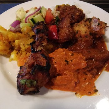 Nazara Indian Bistro - Lunch buffet plate - Indian Near Me - Cary, North Carolina