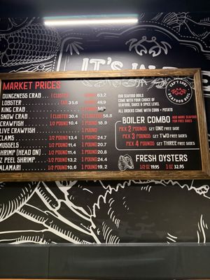 Menu photo 8 Cap't Loui Seafood Boil Los Angeles, CA