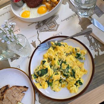The Grey Dog - The plater and eggs - Breakfast & Brunch Near Me - New York, New York The Grey Dog - The plater and eggs - Breakfast & Brunch Near Me - New York, New York