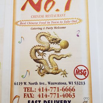 NO1 Chinese Restaurant - 02/19 - Chinese Near Me - Wauwatosa, Wisconsin