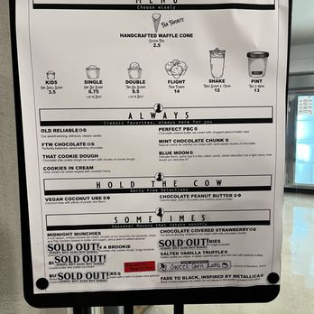 Wynston's Ice Cream - Menu on 6/21/2025. - Ice Cream & Frozen Yogurt Near Me - San Diego, California Wynston's Ice Cream - Menu on 6/21/2025. - Ice Cream & Frozen Yogurt Near Me - San Diego, California