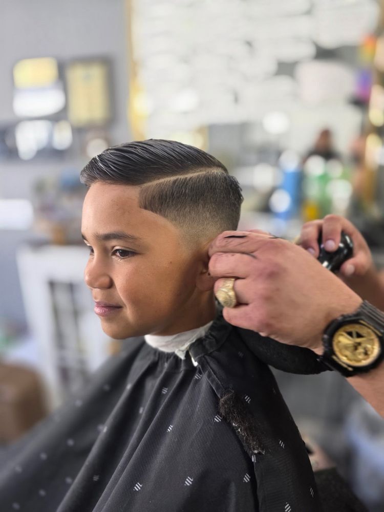 I'm Faded Barbershop  Logo