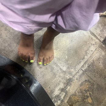 Nail Origins - Gel pedicure for st Patrick's day. - Nail Salons Near Me - San Diego, California Nail Origins - Gel pedicure for st Patrick's day. - Nail Salons Near Me - San Diego, California