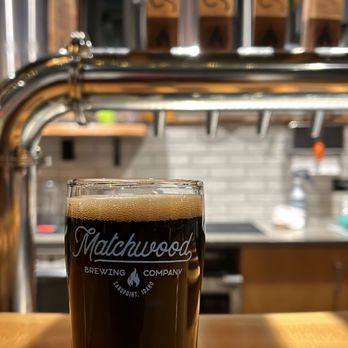 Matchwood Brewing - Bourbon barrel aged imperial stout - Brewpubs Near Me - Sandpoint, Idaho