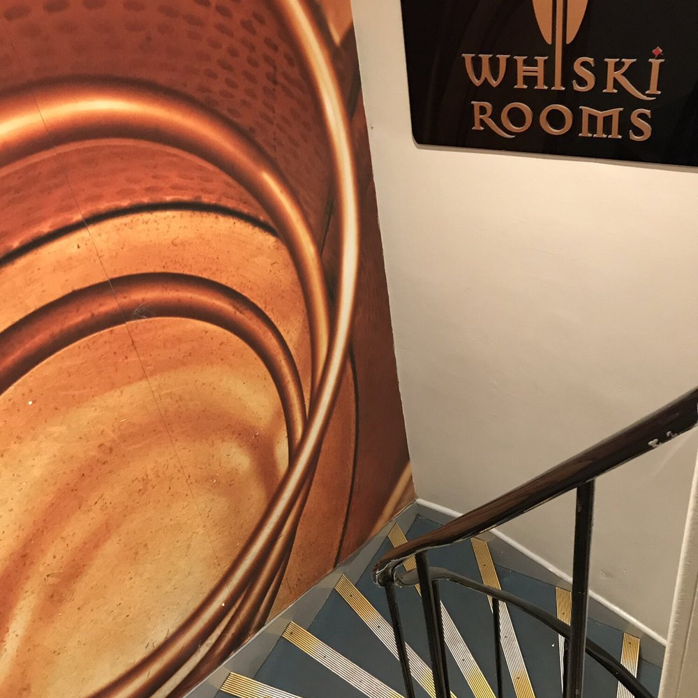 WHISKI Rooms - stairs - British Near Me - Edinburgh, EDH WHISKI Rooms - stairs - British Near Me - Edinburgh, EDH