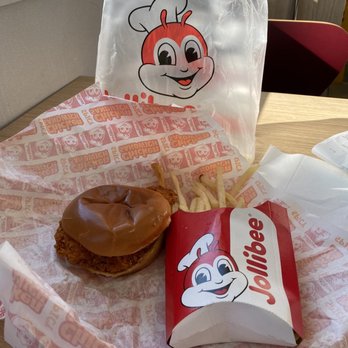 Jollibee - Spicy chicken sandwich - Chicken Shop Near Me - Alhambra, California