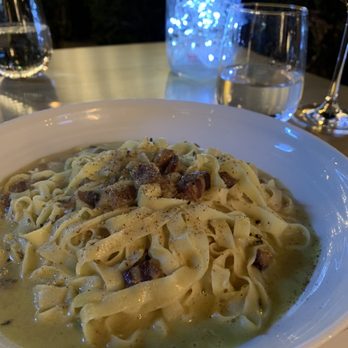 The Kitchen Table - Fettuccine Carbonara...SO GOOD!!! - Italian Near Me - San Rafael, California