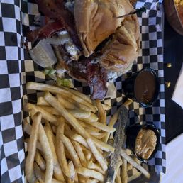 The Bacon Blue Burger