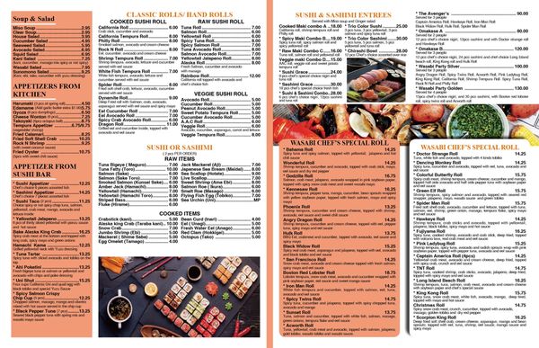 Menu photo 8 Wasabi Acworth, GA Menu photo 8 Wasabi Acworth, GA