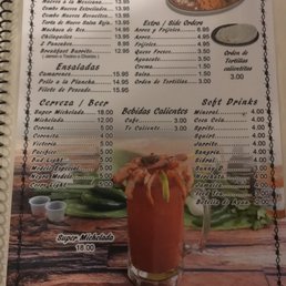 Breakfast & drink menu Breakfast & drink menu