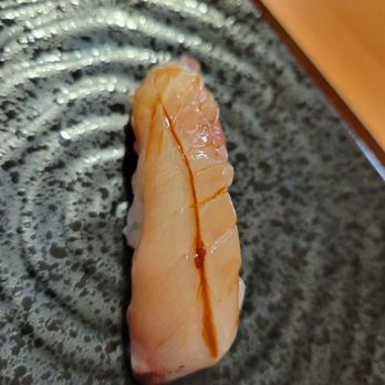 Amaterasu Sushi - Shima-aji (stripped jack) sushi - Sushi Bars Near Me - Honolulu, Hawaii Amaterasu Sushi - Shima-aji (stripped jack) sushi - Sushi Bars Near Me - Honolulu, Hawaii