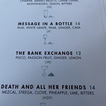The Ice Plant - The drink menu - Cocktail Bars Near Me - St. Augustine, Florida