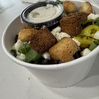Brenz Pizza Co. Clintonville - Greek salad - Pizza Near Me - Columbus, Ohio Brenz Pizza Co. Clintonville - Greek salad - Pizza Near Me - Columbus, Ohio