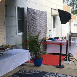 NJ Staging - Back porch photo booth